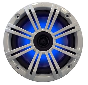 kicker マリン　スピーカー Amazon.co.jp: KICKER 6.5インチ チャコール LED マリン